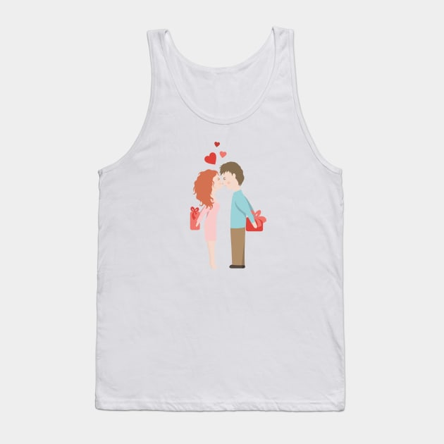 Lovers Tank Top by CatyArte